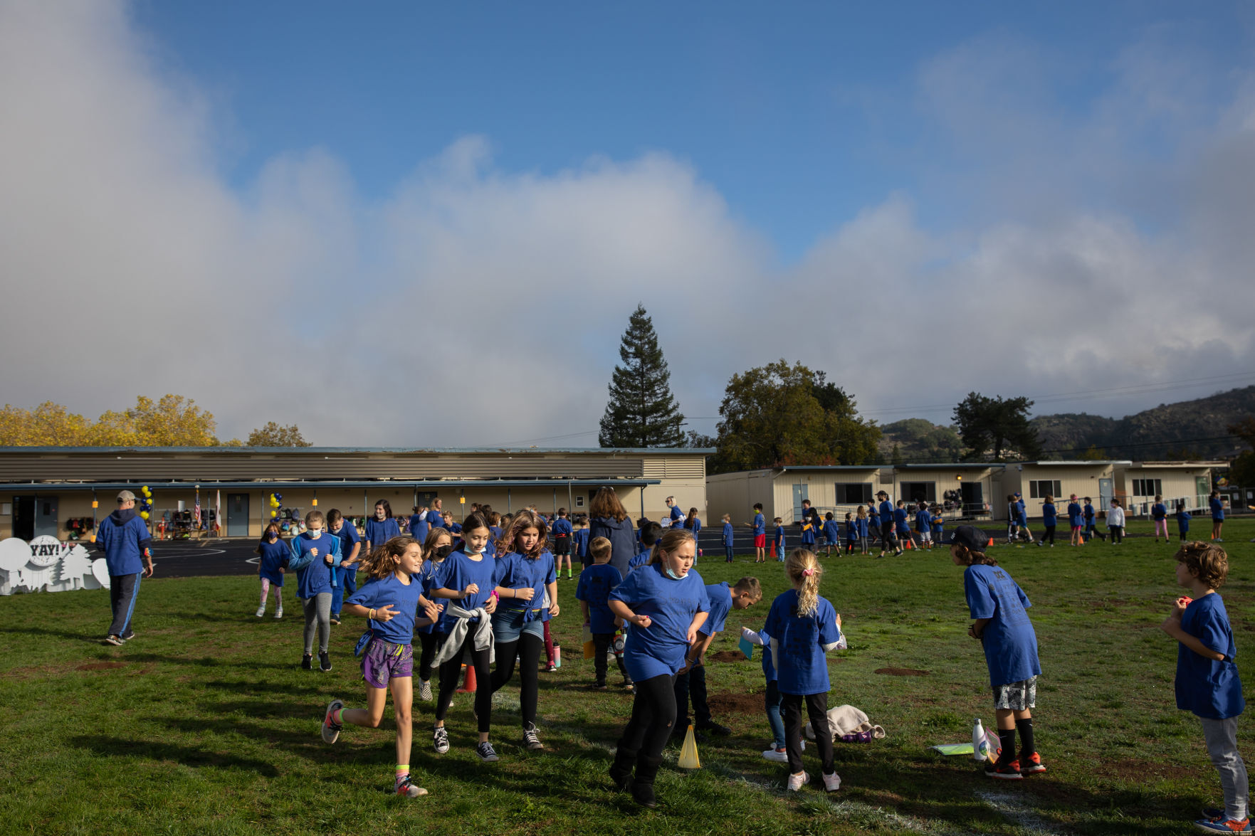 Vichy Elementary School jogathon 2021